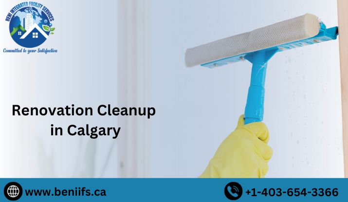 Renovations cleanup in Calgary
